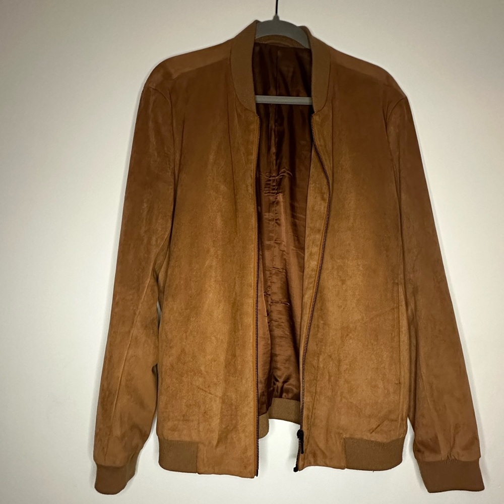 Topman Faux Suede Jacket
